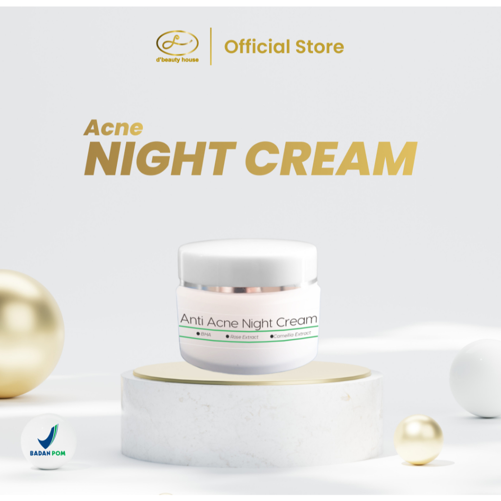 D’Beauty House Acne Night Cream 15gr