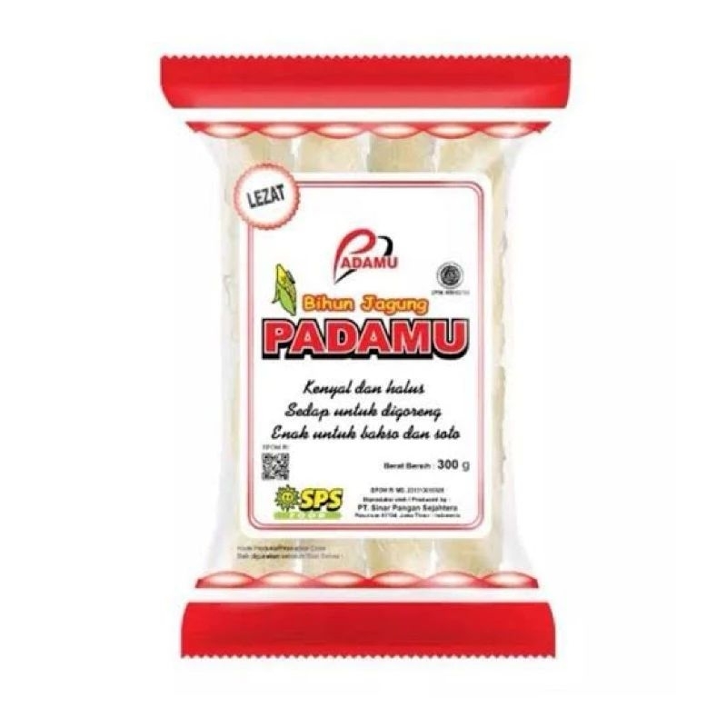 

BIHUN JAGUNG PADAMU 300GR BAL ISI 12 PACK @4PCS