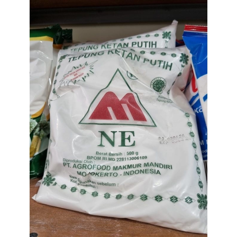 

TEPUNG KETAN PUTIH NE 500GR