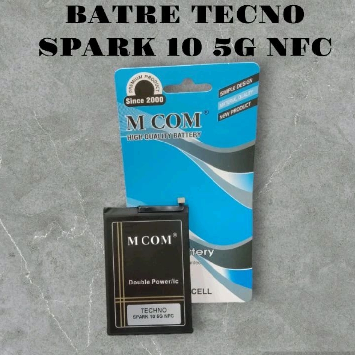 BATRE TECNO SPARK 10 5G NFC(MCOM)