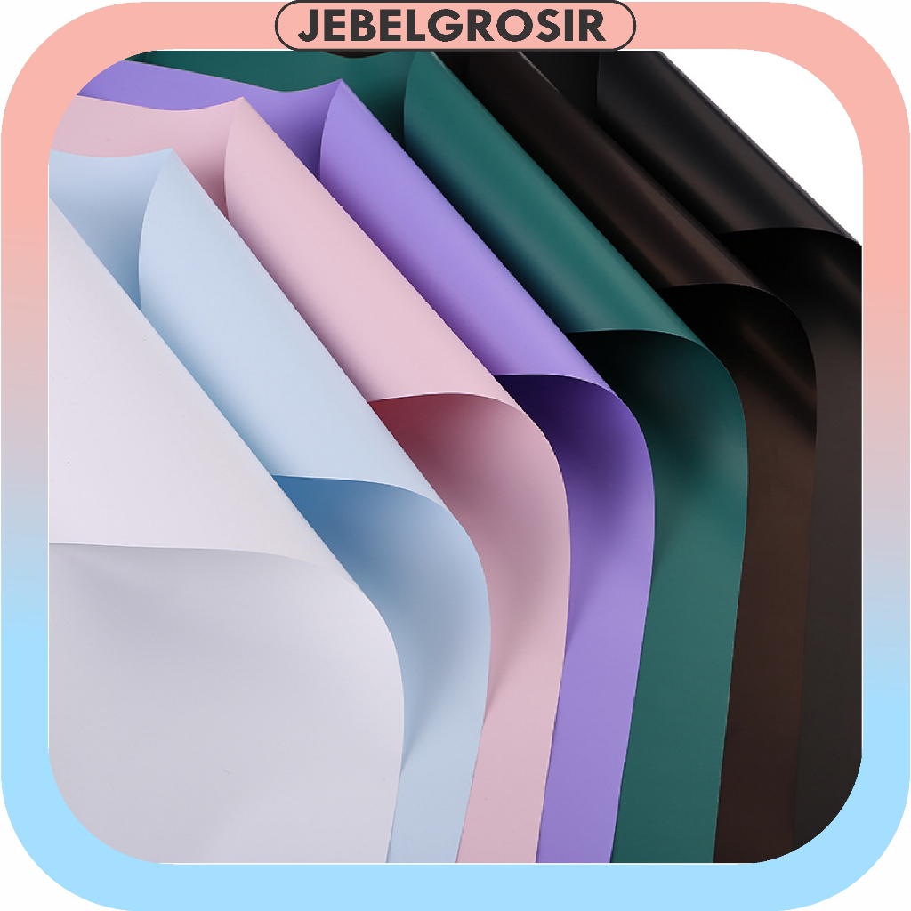 

Kertas Buket Polos Flower Wrapping Matte Paper Cellophane Bungkus Bunga Hand Bouquet KB6298