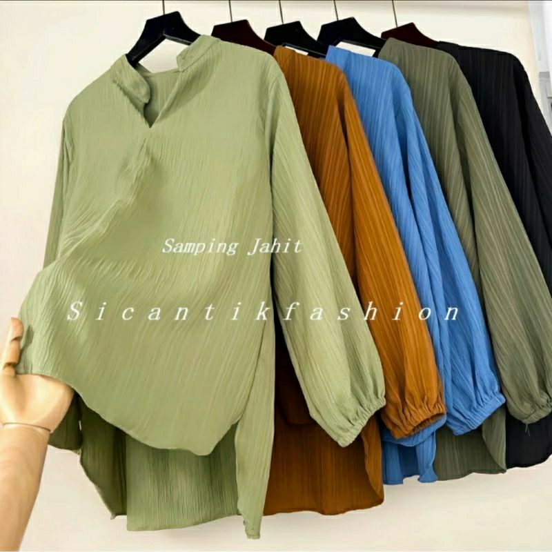 Blouse Wanita Livia-Kemeja Wanita Livia-blouse wanita polos-Blouse Lady Crush