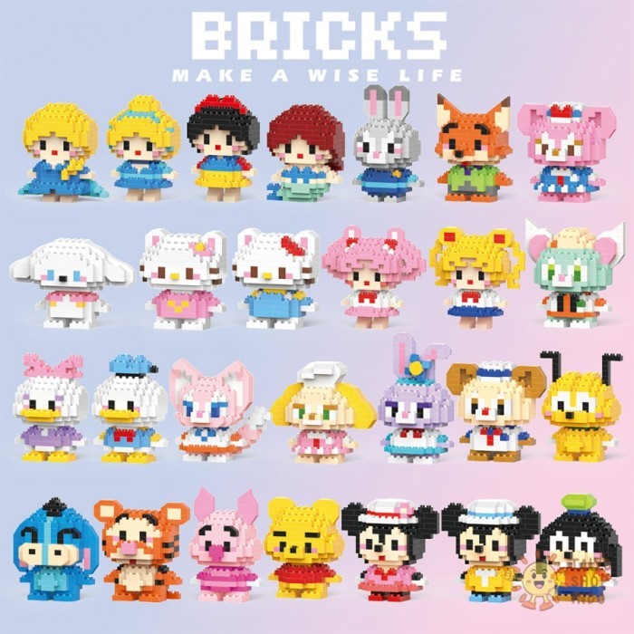 RANDOM  Lego Bricks - Mainan Lego - Lego Mini Karakter