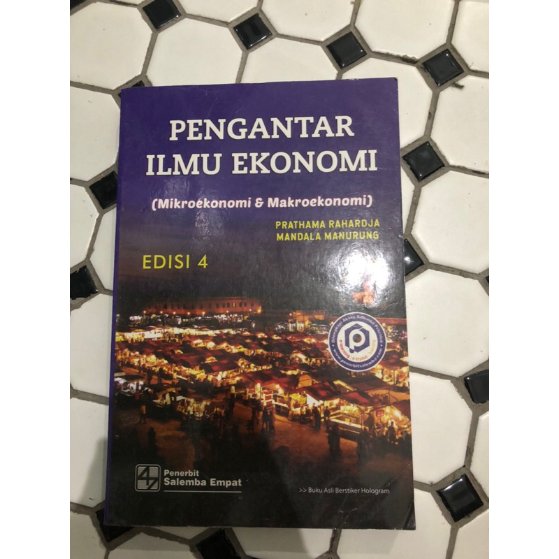 

Pengantar Ilmu Ekonomi Edisi 4