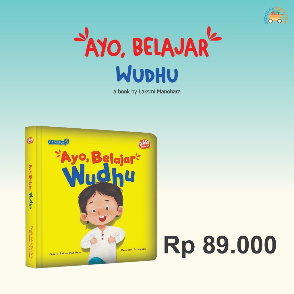 BUKU ANAK "AYO, BELAJAR WUDHU"
