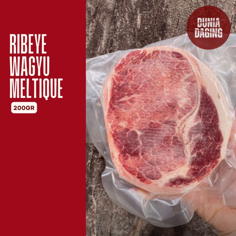 

Steak Wagyu Ribeye Beef Meltique - Daging Sapi 200gr