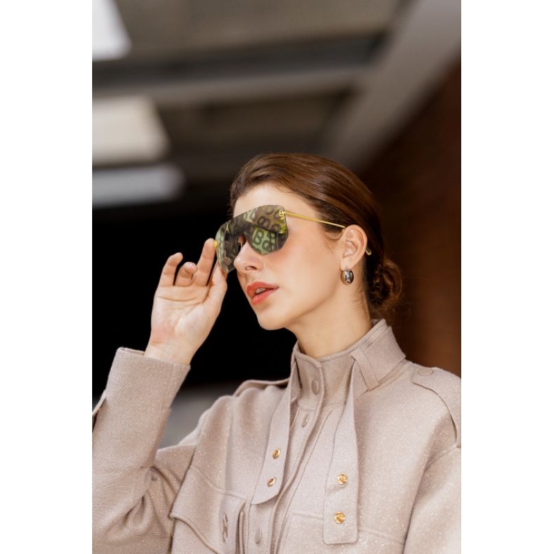 Gwen Sunglasses Monogram Carina Rosette Buttonscarves Bs Store Bslady Ready