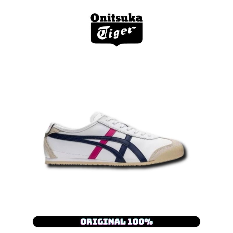 Sepatu Onitsuka Tiger Mexico 66 White Men's ( THCLC2-0154 ) Original