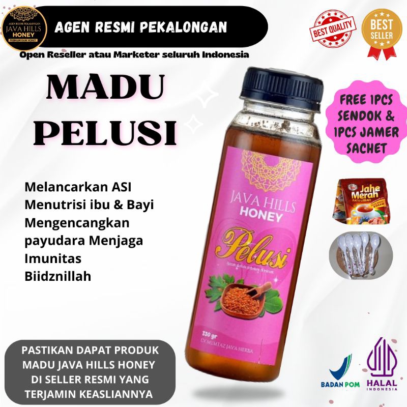 

MADU PELUSI JAVAHILLS HONEY SPESIALIS BOOSTER ASI NUTRISI IBU DAN ANAK 320GR