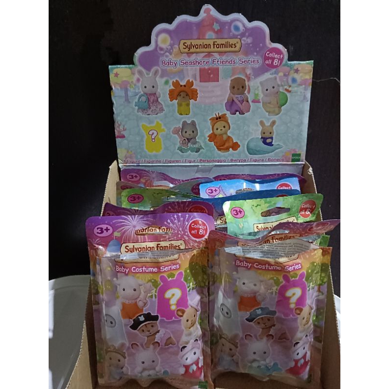 [Ready]  Sylvanian Families Ghost Cat Ghost Bunny & Blind bag Unsealed