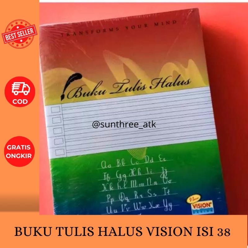 

Buku tulis halus vision isi 38 (pcs)