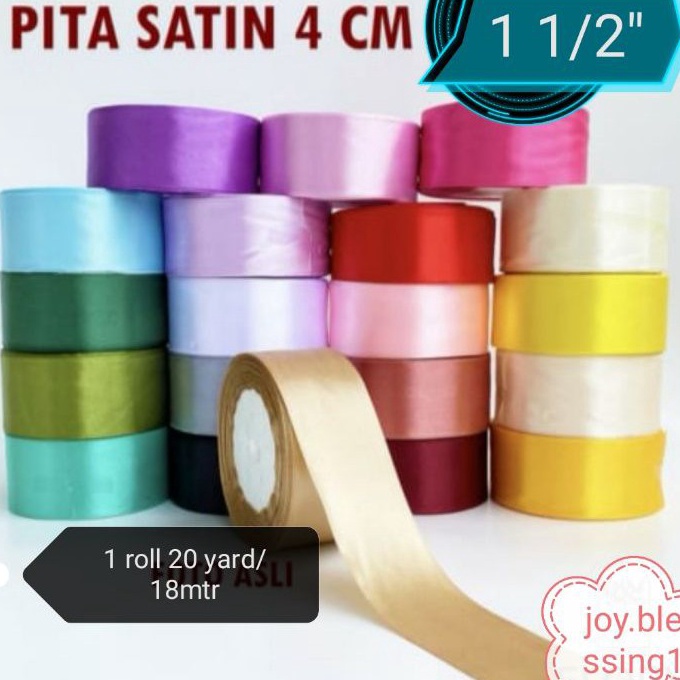 

Premium PITA SATIN 1 12 4 CM per roll