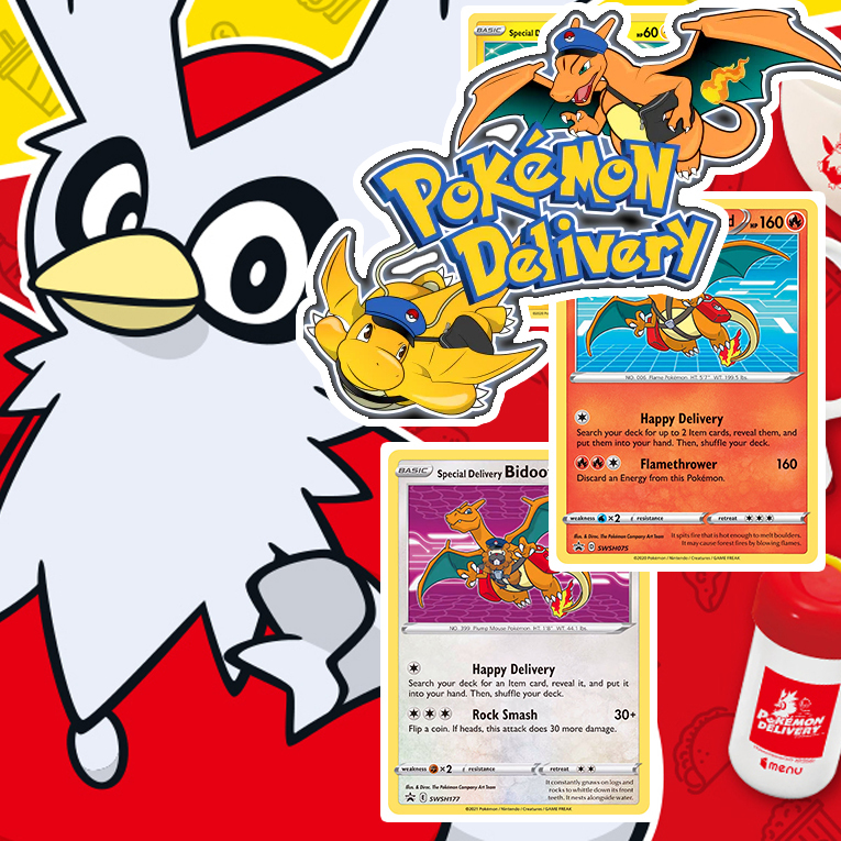 KARTU POKEMON TCG HOLOGRAM SPECIAL DELIVERY POKEMON
