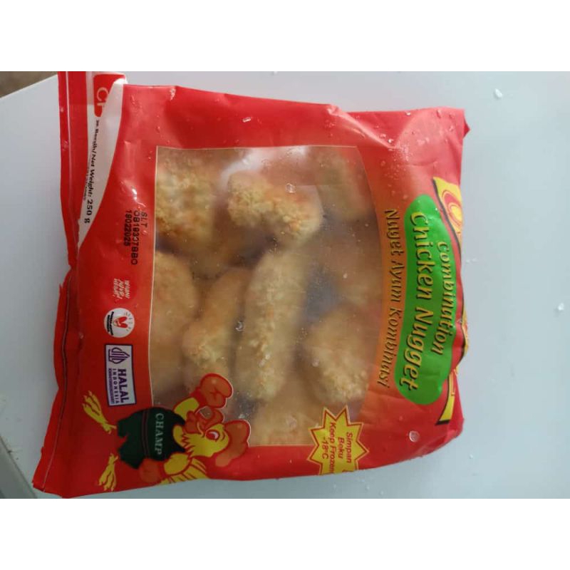 

Champ nugget 250gr ABC original / nugget ayam Nuget Frozen