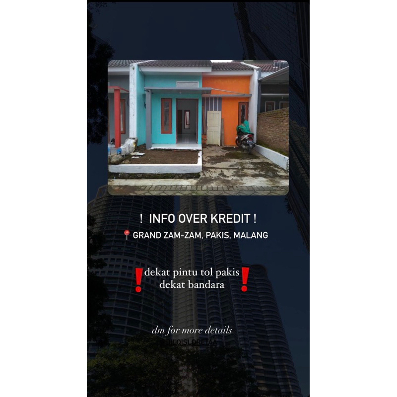 OVER KREDIT RUMAH MURAH (PAKIS, MALANG)