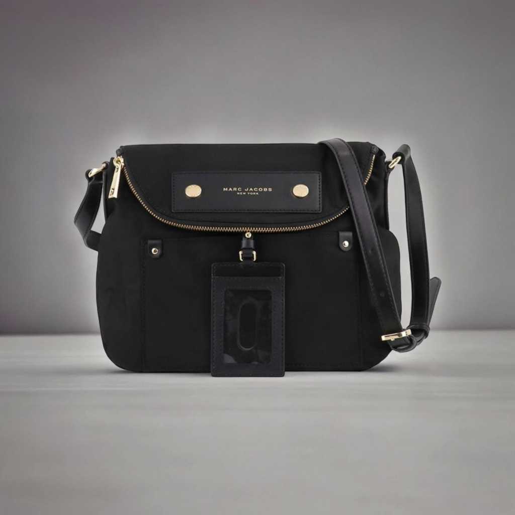 Tas Wanita Marc Jacobs Preppy Nylon Large Black