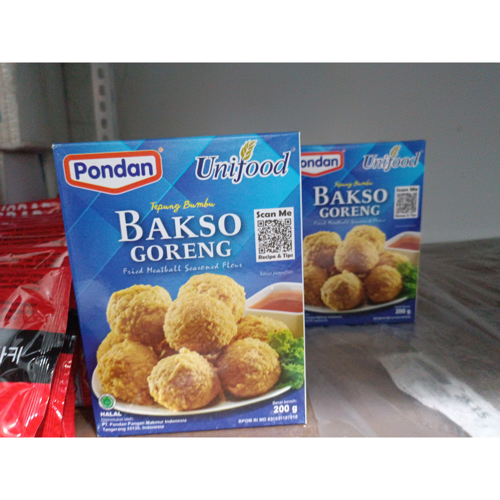 

Pondan Tepung Bumbu Bakso Goreng Unifood 200 gr