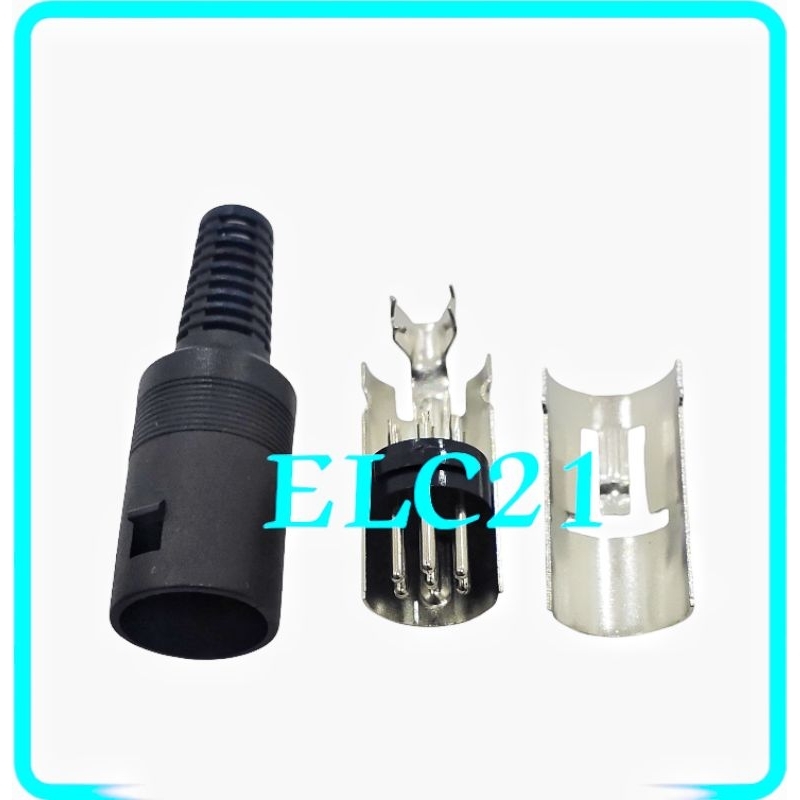 MIDI DIN Konektor Male 6 Pin 8 Pin Konektor MIDI DIN 6 Pin 8 Pin