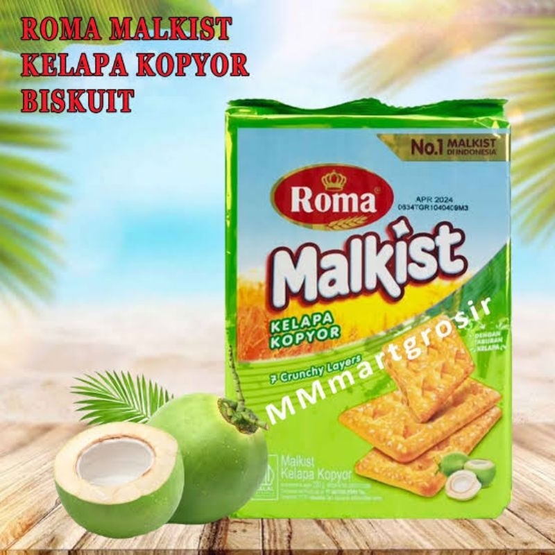 

ROMA MALKIST KELAPA KOPYOR 200G