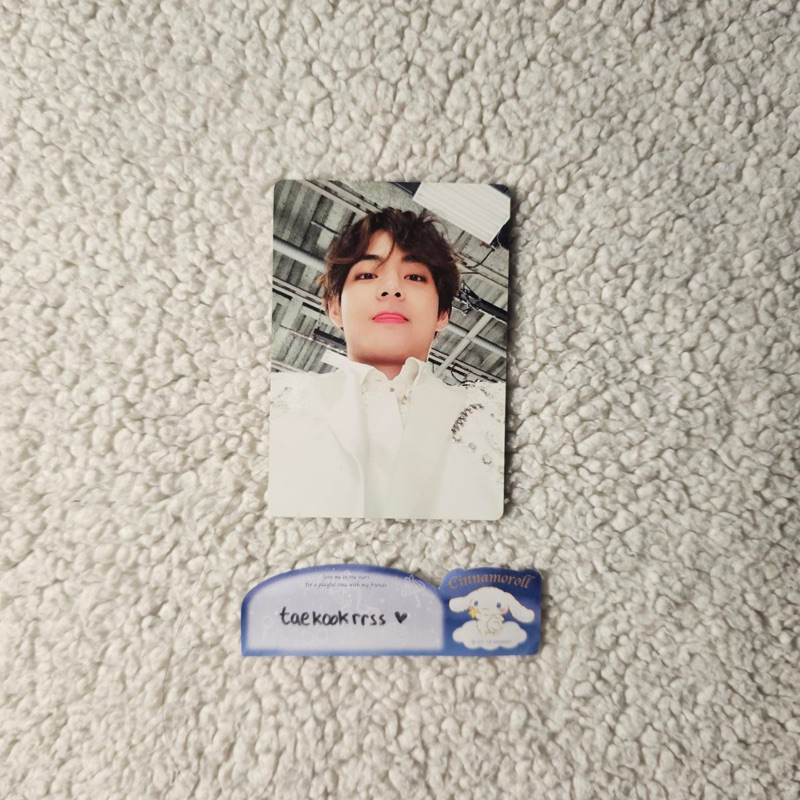 BTS Speak Yourself Ring Mini Photocard Taehyung (BTS SYS Ring MPC) (BTS SYS Ring Sharing) (V Melet) 