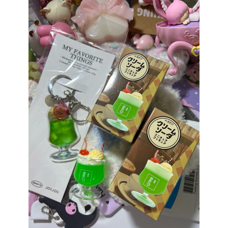 jelly frappee standee figure keychain japan