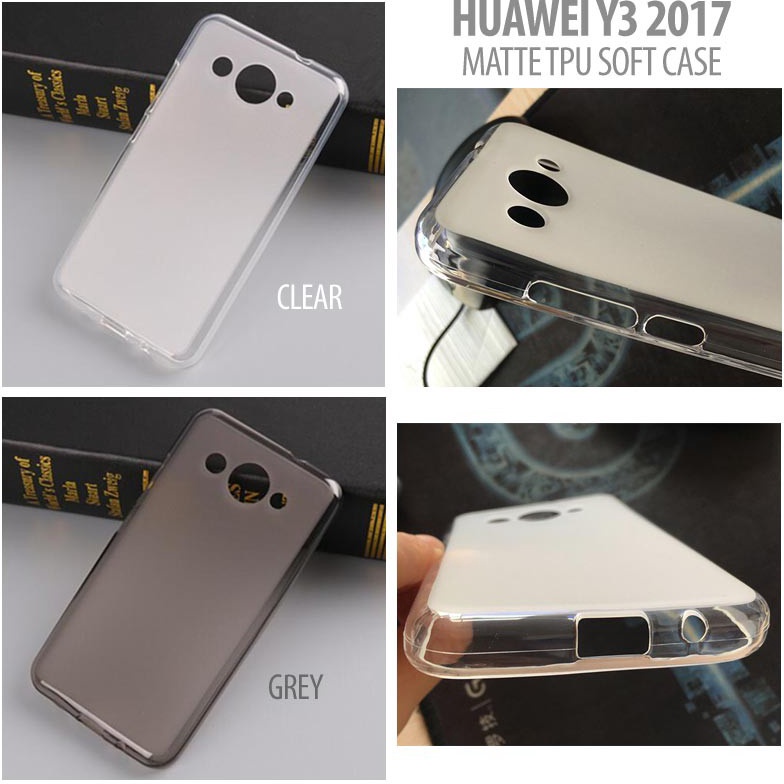 PRODUCT TERMURAH Huawei Y3 217  Matte TPU Soft Case