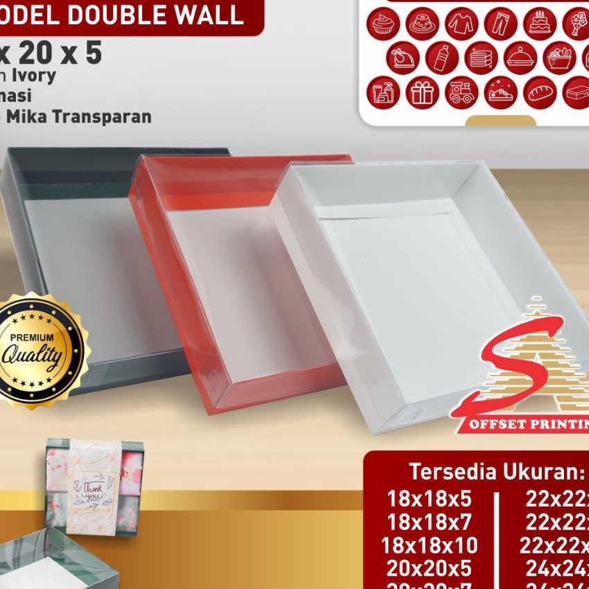 

Terbaru 2 x 2 x 5 Box Hampers tutup mikabox dus kemasan PuddingSpikuMarmer cakecakelapis legit