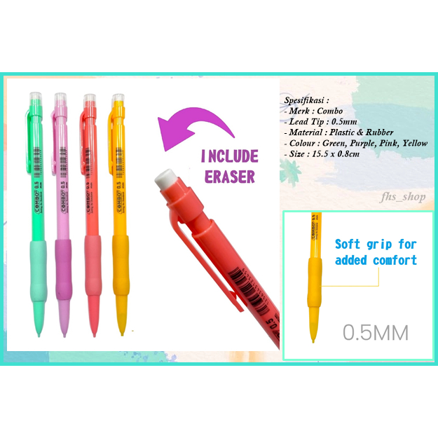 

Pensil Mekanik Pastel Mechanical Pencil Pensil Mekanik Aesthetic Pensil Mekanik 0.5 Combo PM-05/02