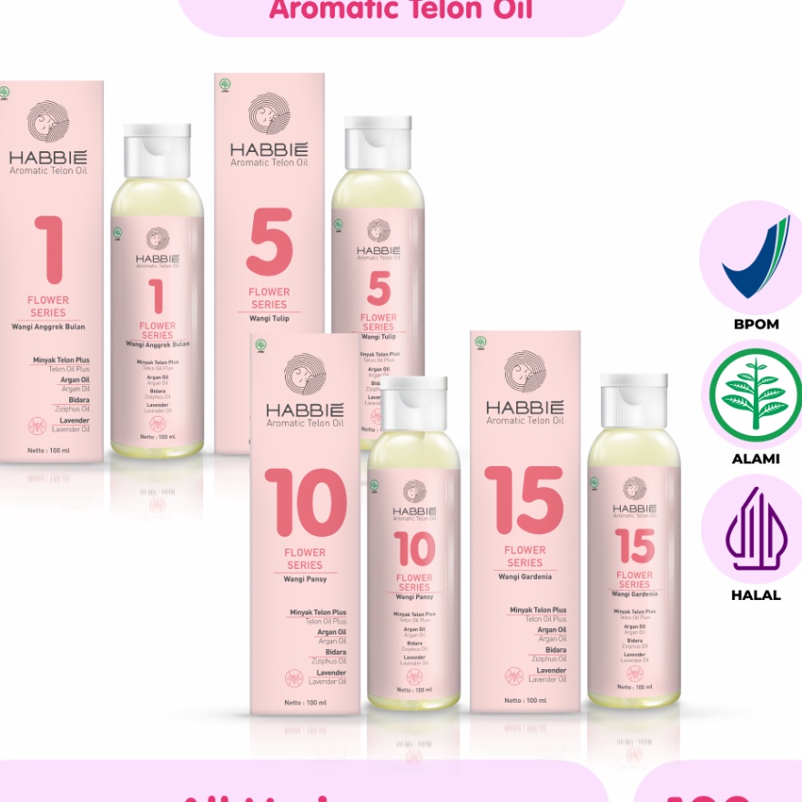 

Flash Sale Habbie Aromatic Telon Oil Minyak Telon Bayi dan Anak Wangi Bunga Flower Series