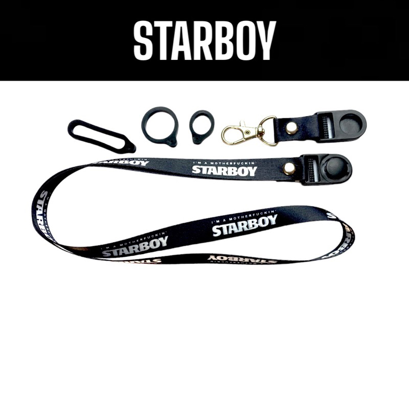 

STARBOY LANYARD PREMIUM GANTUNGAN HP GANTUNGAN KUNCI
