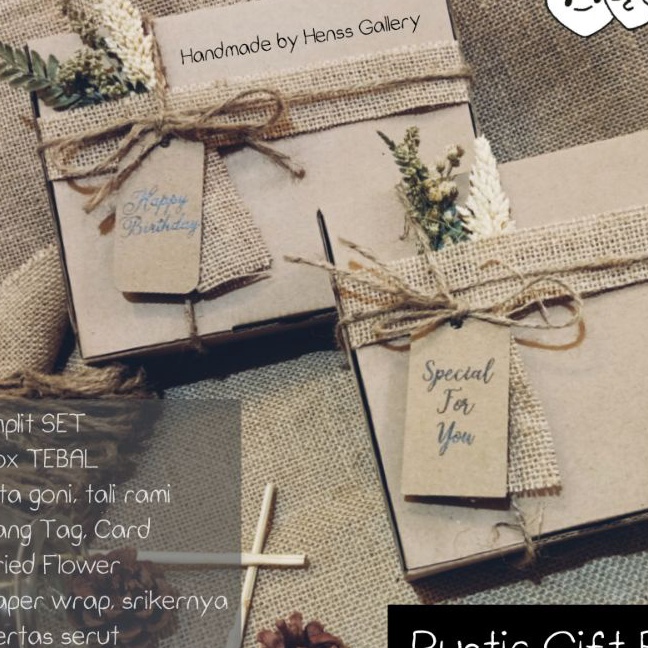 

Price Kotak Kado RustikRustic Gift BoxBox Kado AestheticKotak Hadiah