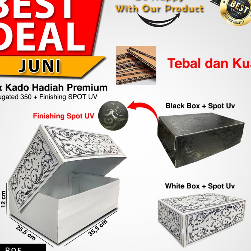 

HJ6 Box Kado Kotak Hadiah Jumbo Box Spot Uv B95