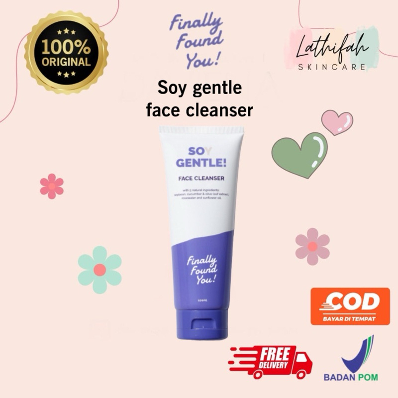 SOY GENTLE FACE CLEANSER FINALLY FOUND YOU | FINALLY FOUND YOU MAKASSAR | Ffy makassar