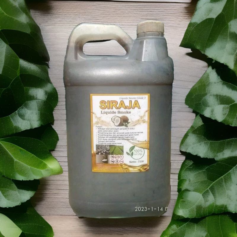 Asap cair batok kelapa Grade 3 Kemasan 5 Liter