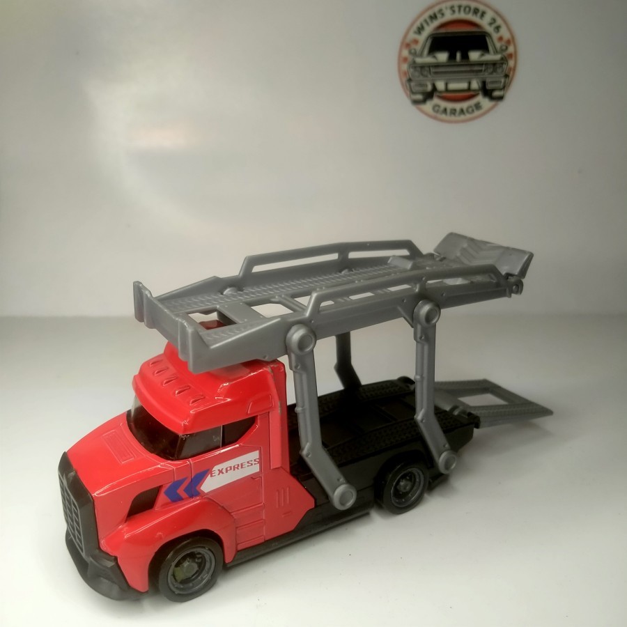 Diecast Truck Trailer Dickie Toys scale preloved