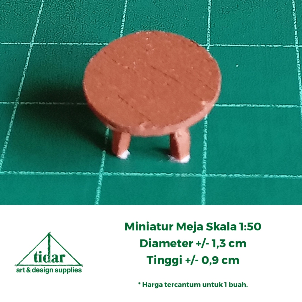 

[MR] MH - Miniatur Meja Teras Skala 1:50 - Maket Meja Santai - Meja Betawi