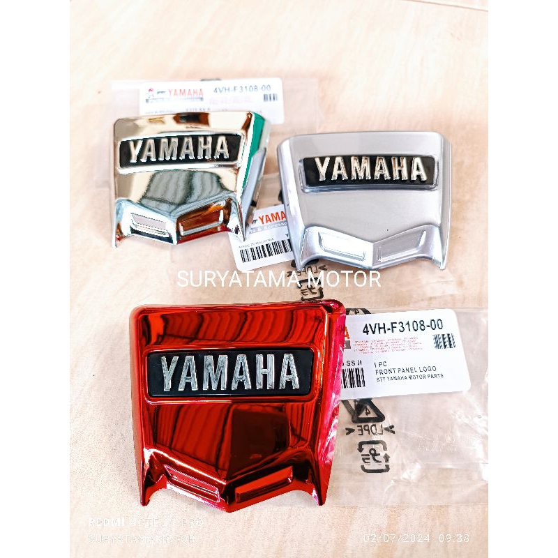 emblem dasi yamaha ss two fiz r fizr poswan vega lama silver dan croom crom