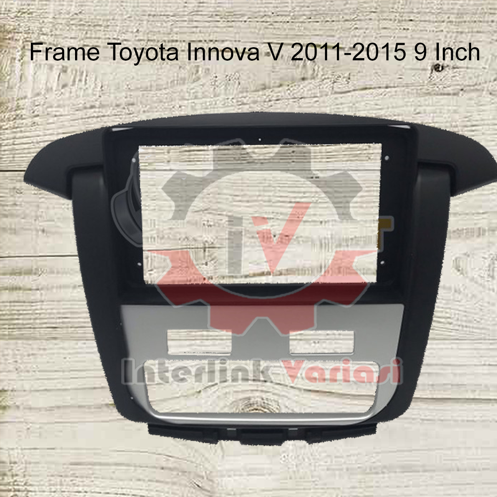 Frame head unit android Toyota Innova V 2011 - 2015 9 inch AC Digital
