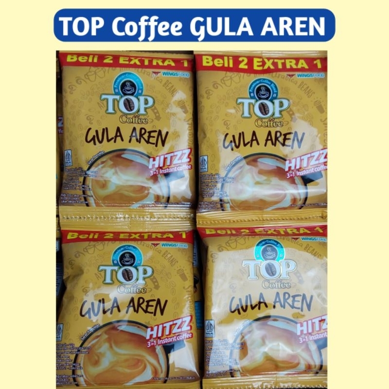 

20 Pcs - 30 rb Top Coffe GULA AREN Sachet