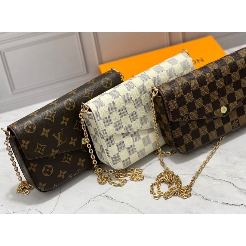 LV FELICE MONO/DAMIER/AZUR