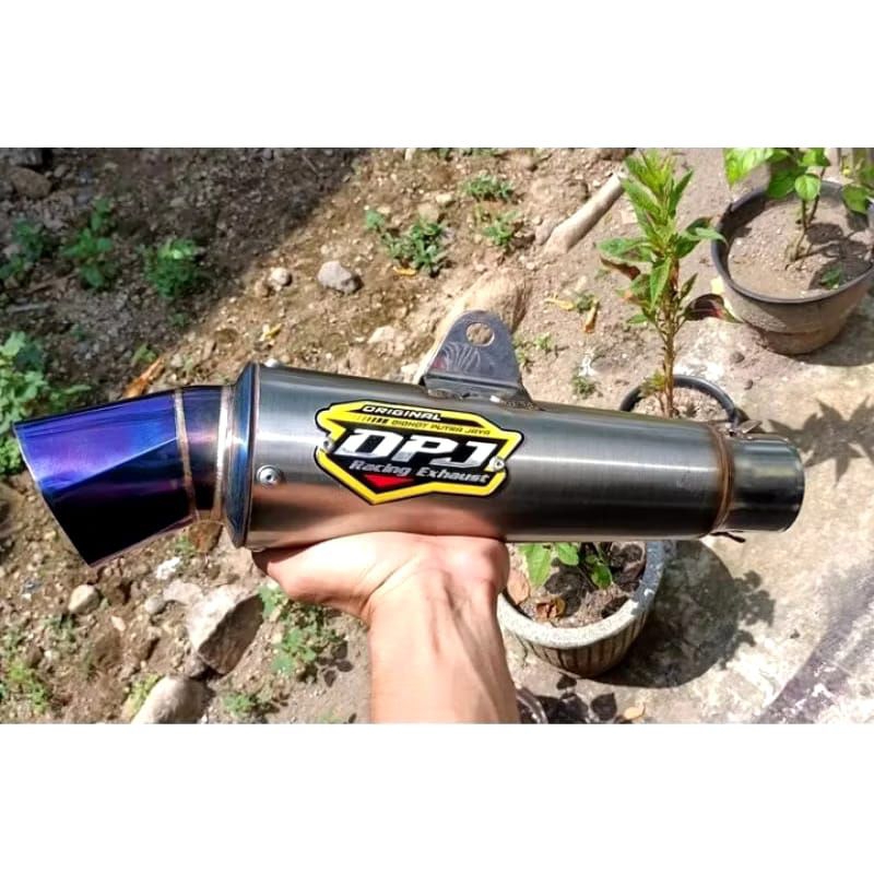 slincer knalpot DPJ ujung blu segi6
