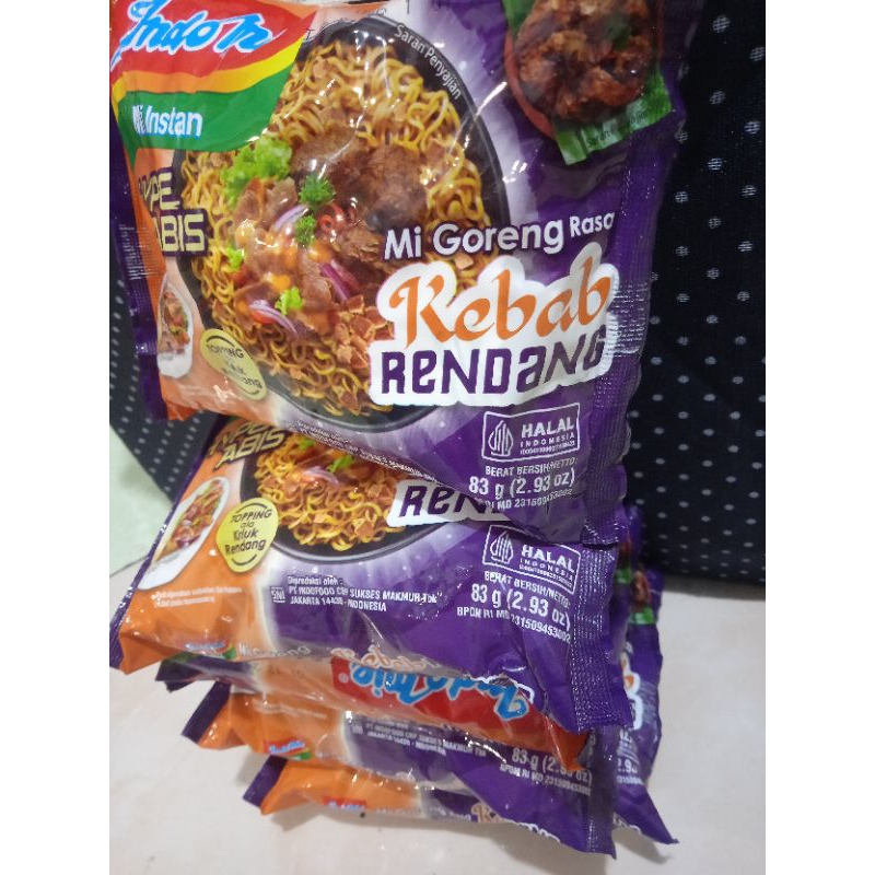 

INDOMIE GORENG KEBAB RENDANG 5 BKS