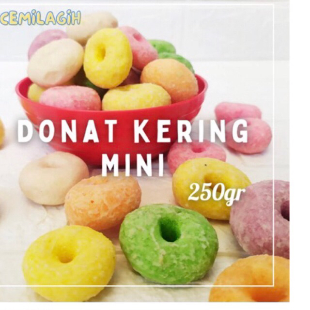 

Kue Donat kering mini 250gr