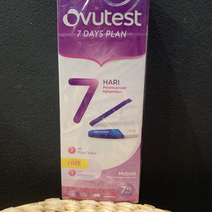 Ovutest 7 Days Plan - Alat Tes Kesuburan - Alat Uji Masa Subur