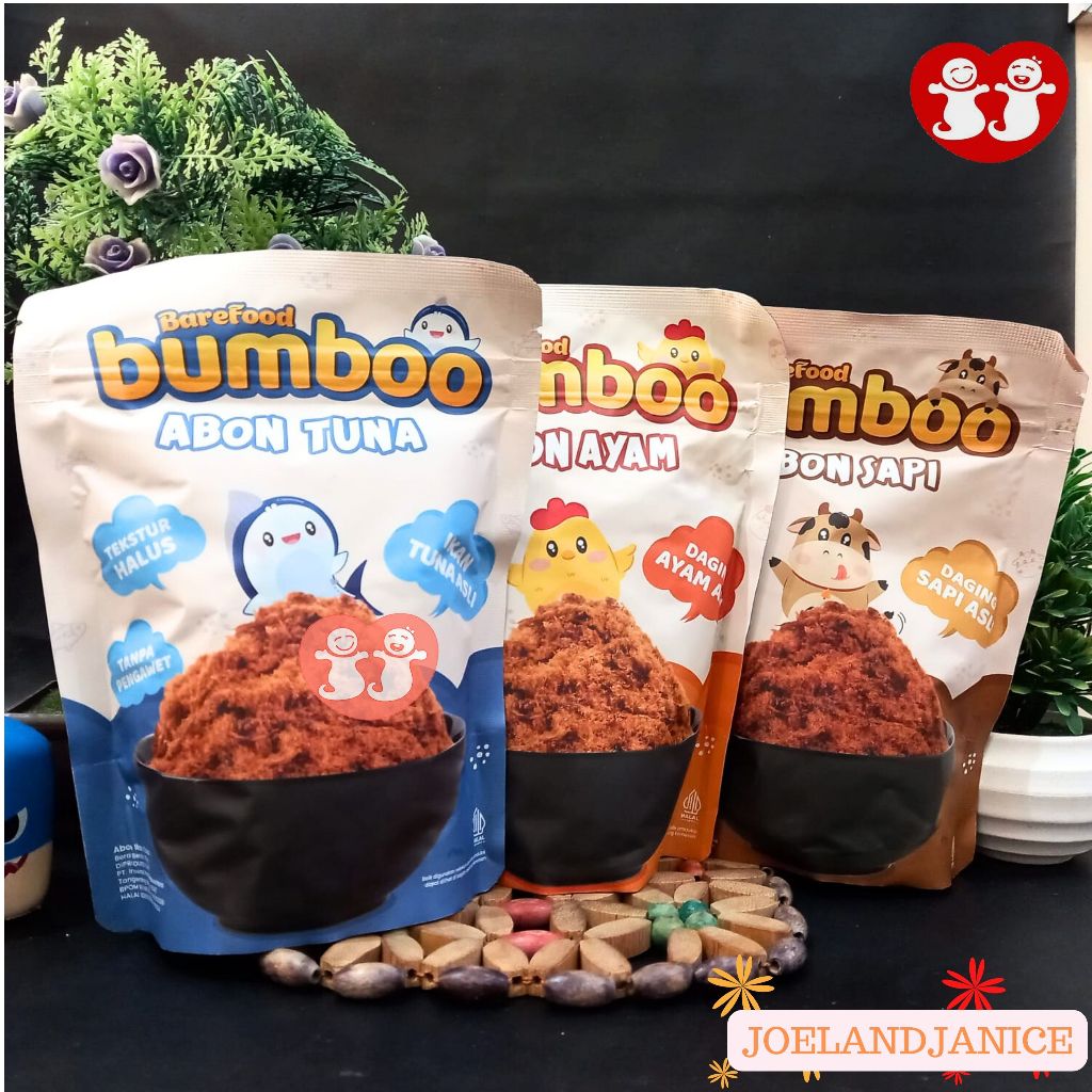 

BUMBOO Abon Asli - Tekstur Lembut MPASI Si Kecil - Sumber Protein - Tanpa MSG - Tanpa Pengawet