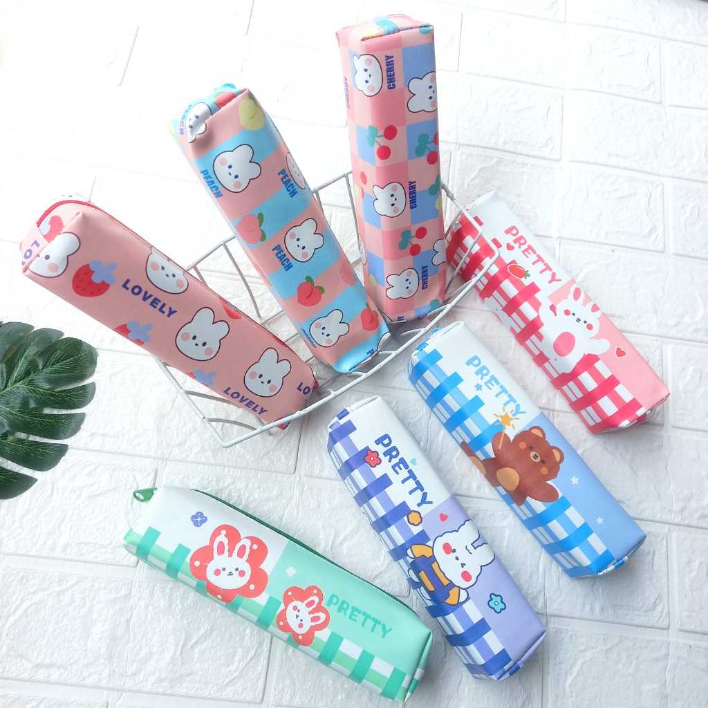 

Kotak Pensil Mini Pencil Case Anak Tempat Pensil Kartun Lucu Pretty Kelinci
