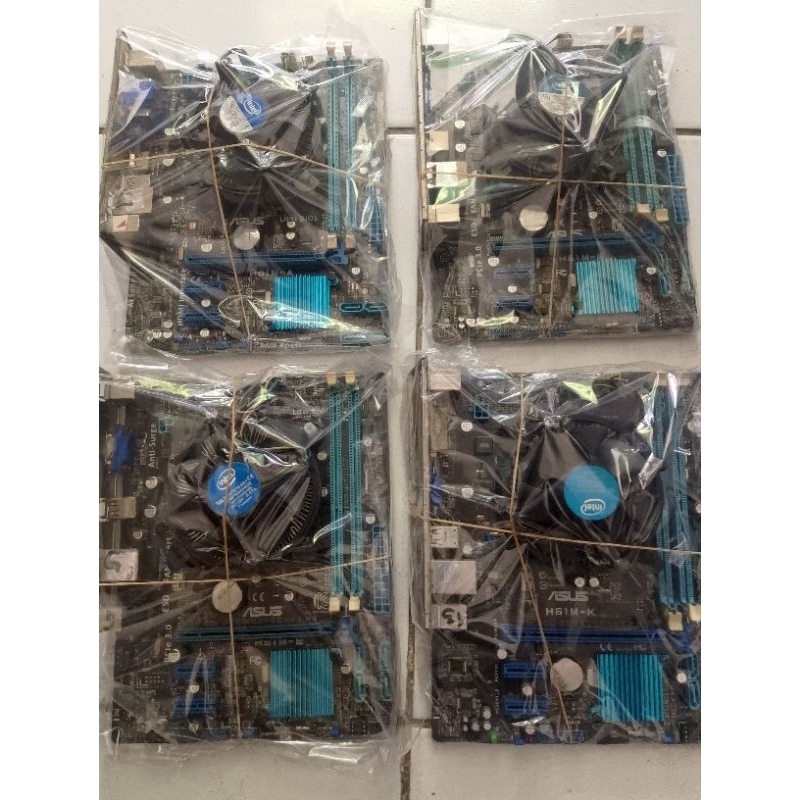 Paketan Motherboard Asus/ Gigabyte H61 1155/ i3 Gen2