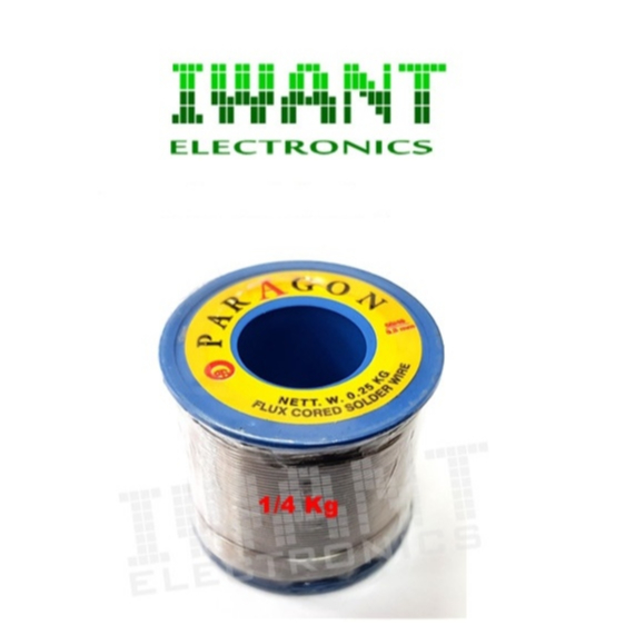 Timah Solder 0.8mm Paragon Timah solder 0.8 mm Paragon 0.25kg 1/4 Kg