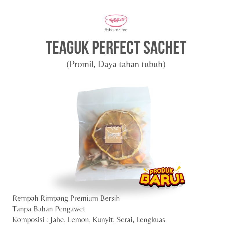 

Teaguk perfect sachet 8gr//Resep Jsr