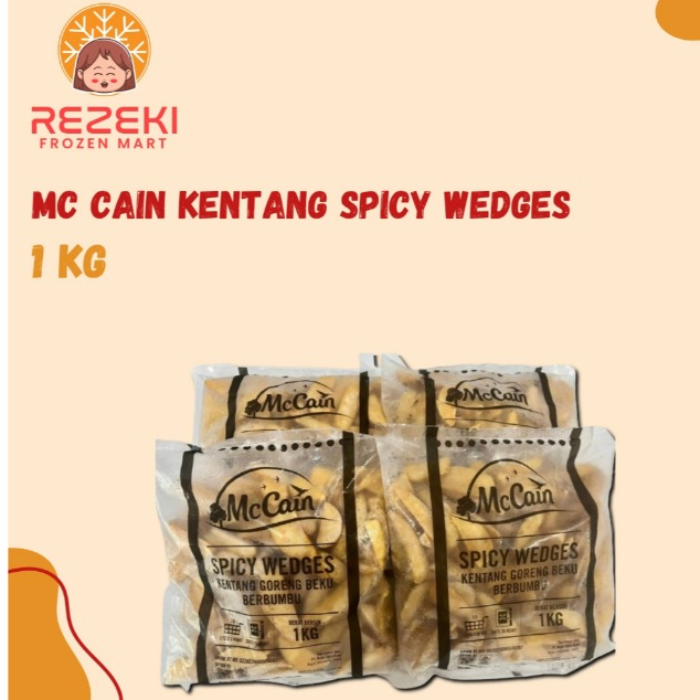 

mc cain spicy wedges 1 kg